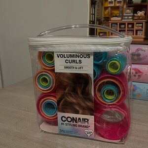 Conair Voluminous Curls Hair Rollers - Multicolor